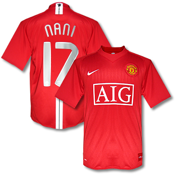 07-08 Man Utd Home (nani 17) Cl