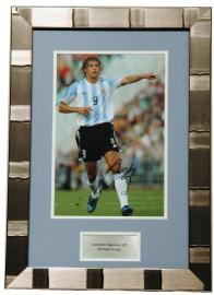Argentina Crespo Signed 10X8 Photo