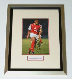Thierry Henry 10x8 Signed Photo