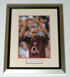 Thierry Henry 10x8 Signed Photo