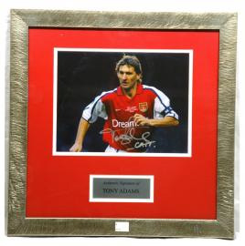 Tony Adams Arsenal 10x8 Signed Photo