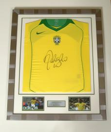 Ronaldinho Signed Brazil Shirt