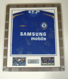 Chelsea Centenary Celebration Squad Signed HomeShirt 0506 Chelsea Centenary Celebration Squad Signed HomeShirt 0506