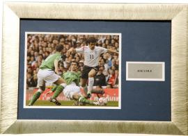 Joe Cole England signed 10x8 photo