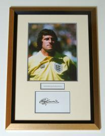 Ray Clemence Signed Photo 10x8
