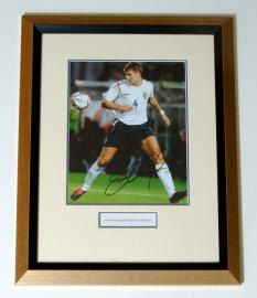Steven Gerrard Signed Photo 10x8