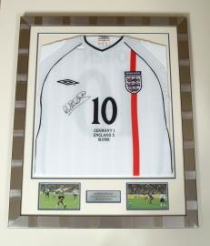 Michael Owen England 5 Germany 1 Signed Shirt Michael Owen England 5 Germany 1 Signed Shirt Small Image