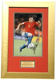 Torres Spain signed 10x8 photo