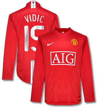 07-08 Man Utd L/S home (Vidic 15) CL