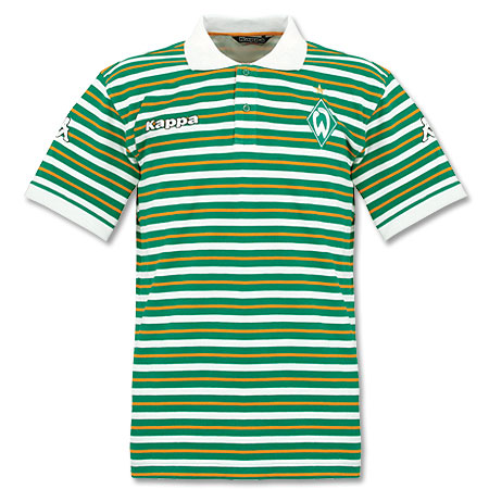 07-08 Werder Bremen Polo shirt (striped)