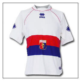 07-08 Genoa away (with Marco Borriello shirt printing)