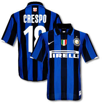 07 08 Inter Milan home Crespo 18