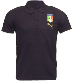 08-09 Italy Polo Shirt (Navy)