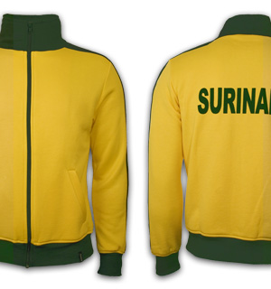 Surinam 1980's jacket polyester / cotton