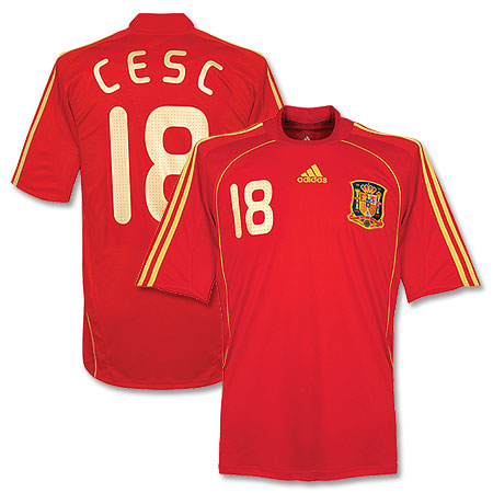 08-09 Spain home (Fabregas 10)