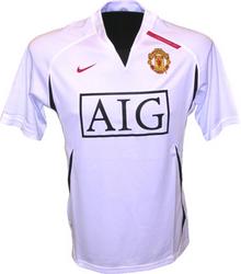 07-08 Man Utd Training Jersey (white)
