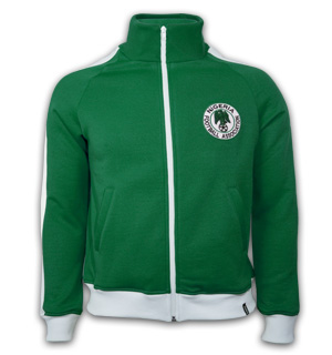 Nigeria 1980's jacket polyester / cotton