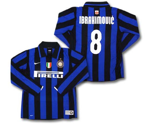 07-08 Inter Milan L/S home (Ibrahimovic 8)