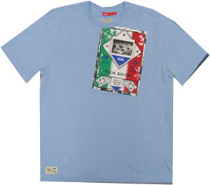 08-09 Italy History Tee (Powder Blue)