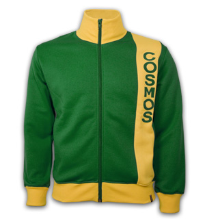 New York Cosmos 1980's jacket polyester / cotton