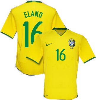 08-09 Brazil home (Elano 16)