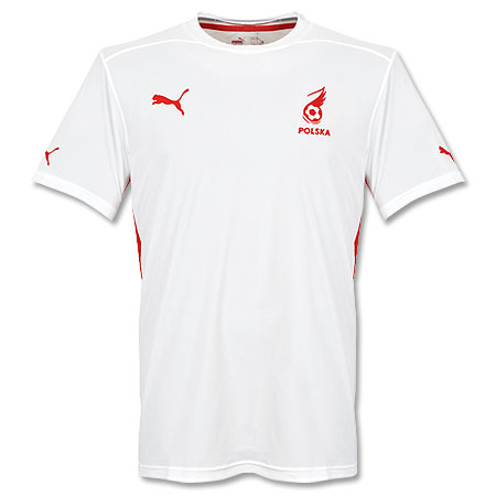 08-09 Poland Training Tee (white)