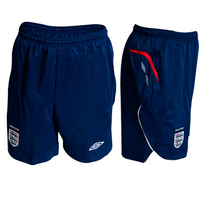 08-09 England away shorts (navy)