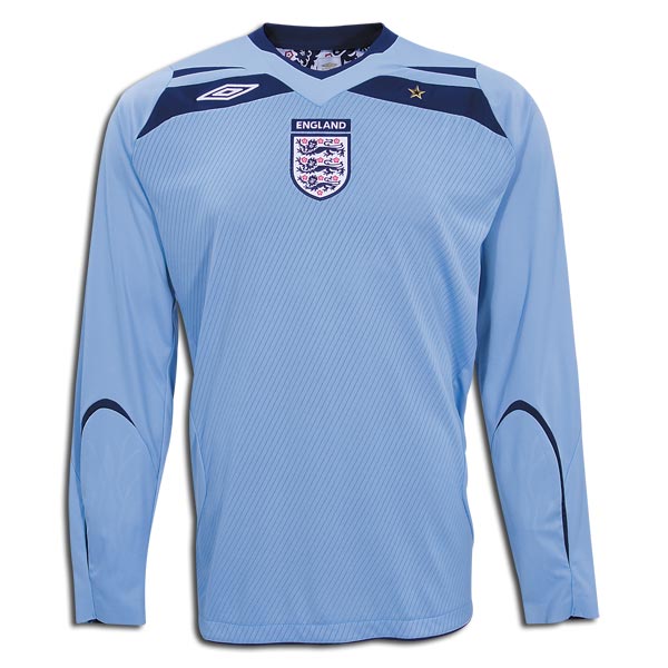 08-09 England GK away - Kids