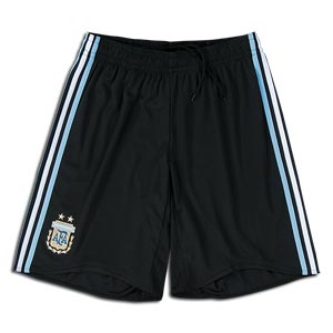 08 09 Argentina home shorts