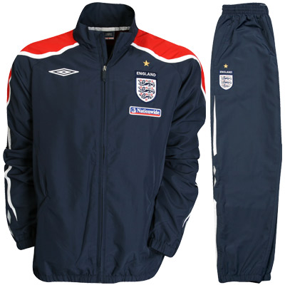 08-09 England Tracksuit (navy) - Kids