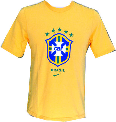 08-09 Brazil Federation Tee (yellow)