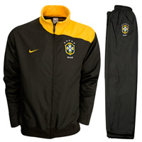 08-09 Brazil Woven Warmup Suit (black)
