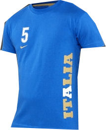 08-09 Italy Cannavaro Hero Tee (blue)