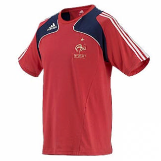 08-09 France Tee (Red-Blue)