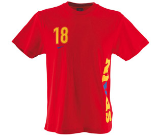 08-09 Spain Cesc Fabregas Tee (red)