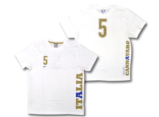08-09 Italy Cannavaro Hero Tee (white)