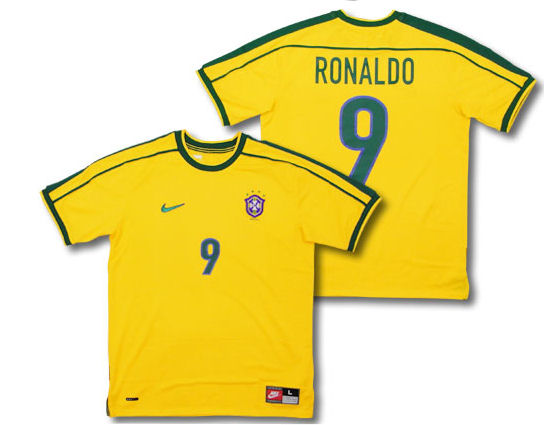 Brazil home (Ronaldo 9) 1998