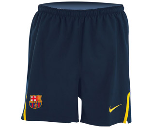 08 09 Barcelona away shorts Kids