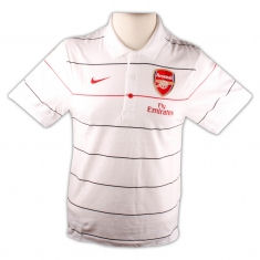 08 09 Arsenal Polo Shirt white