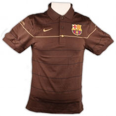 08-09 Barcelona Polo shirt (brown)