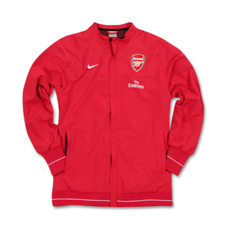 08-09 Arsenal Lineup Jacket (red)