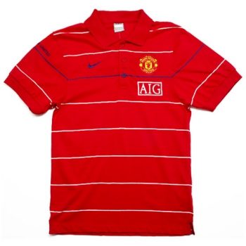 08-09 Man Utd Polo Shirt (red)