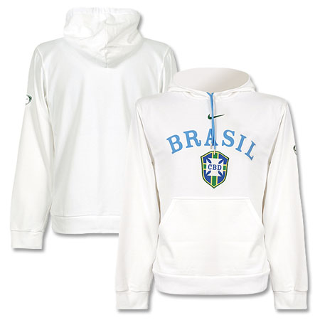 08-09 Brazil Federation Hoody (white)