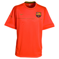 08-09 Barcelona Training Jersey (Crimson)