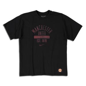 08-09 Man Utd Ronaldo Tee (black)