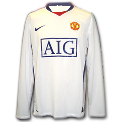 0809 Man Utd LS away  Kids
