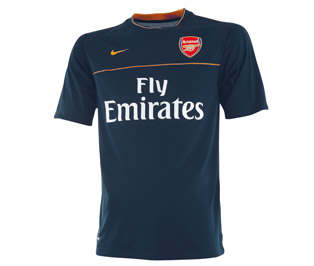 08-09 Arsenal Training Jersey (navy) - Kids