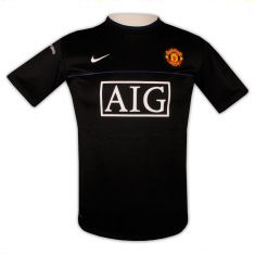 08-09 Man Utd Training Jersey (black)
