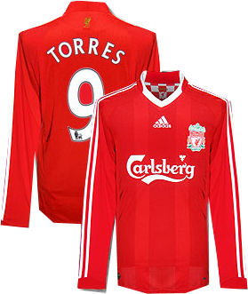 08-09 Liverpool L/S home (Torres 9)