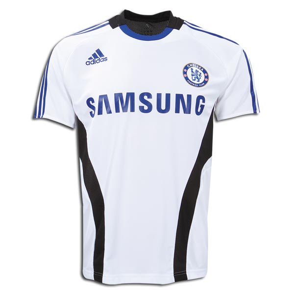 08-09 Chelsea Training Shirt (white) - Kids